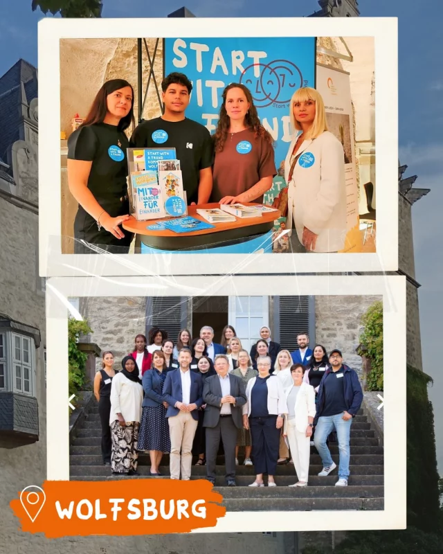 SwaF beim Auftakt des MigrantenElternNetzwerks 🎉

Am 20.09.2025 fand im wunderschönen Schloss Wolfsburg die Auftaktveranstaltung des MigrantenElternNetzwerks statt und wir waren mittendrin!
Mit über 200 Gästen, inspirierenden Gesprächen und sogar @ob.dennis.weilmann dem Oberbürgermeister vor Ort war es ein echtes Highlight. Auch Dezernentin @iris.bothe (Jugend, Bildung und Soziales) sowie Irina Reschke, Leiterin des Integrationsreferats der @stadt_wolfsburg, nahmen an der Veranstaltung teil.

Unser Wolfsburg SwaF Team war stark vertreten, hat viele spannende Kontakte geknüpft und großes Interesse an unserem Programm geweckt.

Es ist großartig zu sehen, wie unser Netzwerk in Wolfsburg wächst, mit jedem Event kommen mehr engagierte Menschen dazu, die sich für Begegnung, Austausch und Freundschaft einsetzen. 🌍🤝

#StartWithAFriend #SwaF #Wolfsburg #Engagement #GemeinsamStark #Integration #MigrantElternNetzwerk #miteinanderfüreinander