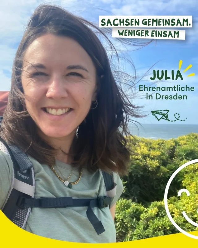 Julia ist seit April 2024 bei SwaF Dresden ehrenamtlich tätig 💛 Sie lernt sehr gerne neue Menschen kennen, vor allem Menschen mit einem anderen Background als ihrem. Über Instagram hat sie Kontakt aufgenommen. Dann ist sie zum Infoabend gegangen und hat dort mehr über SwaF erfahren. Sie war schnell dabei und hat sich vor allem im Bereich PR und Kommunikation engagiert. Sie ist begeistert von der Idee und den Werten von SwaF.

Durch SwaF, die vielen Veranstaltungen und Tandems ist Julia immer wieder bewusst geworden, wie wichtig es ist, einander eine Chance zu geben und nicht zu schnell zu urteilen. 

Möchtest du auch ein SwaFi-Ehrenamt erleben? Weitere Informationen findest du hier: www.start-with-a-friend.de/ehrenamt

#startwithafriend #gemeinsam #swafgegeneinsamkeit