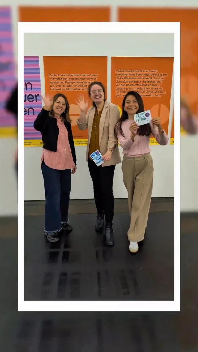 Start with a Friend fördert die Sichtbarkeit und Inklusion von Frauen in der Arbeitswelt durch Veranstaltungen, die ihre berufliche Entwicklung unterstützen und so zur sozialen Teilhabe und zum wirtschaftlichen Wachstum unserer Gesellschaft beitragen.

Genau wie Julia und Helena, die Gewinnerinnen unseres Gewinnspiels. Sie hatten während der Veranstaltung @hercareer 2026 die Gelegenheit, andere talentierte Frauen näher kennenzulernen, Kontakte zu knüpfen und einen weiteren Schritt in ihrer beruflichen Laufbahn zu machen. 💛

Hier ist ein Reel mit ihren Eindrücken von der Veranstaltung.